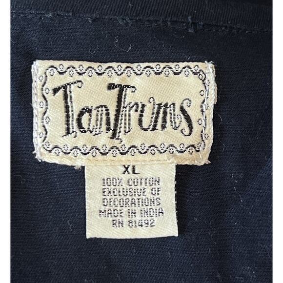 Tantrums XL Vest America Flag Star Buttons Red White Blue USA Patriot FLAW - Picture 5 of 6